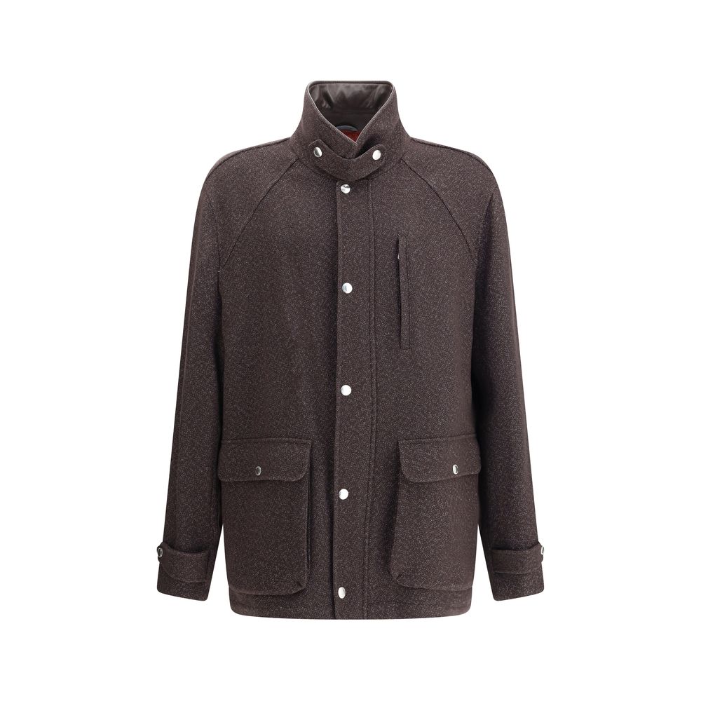 Brunello Cucinelli Brown Cashmere Coat