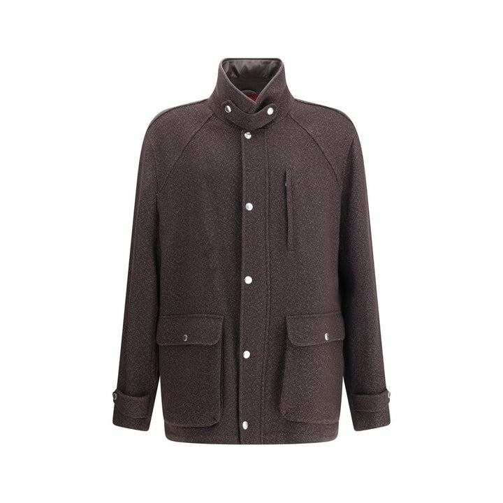 Brunello Cucinelli Brown Cashmere Coat