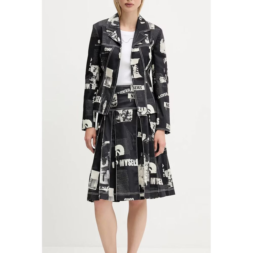 Desigual Black Cotton Women Jacket