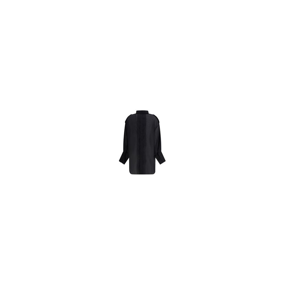 The Latest Black Cotton Blouse