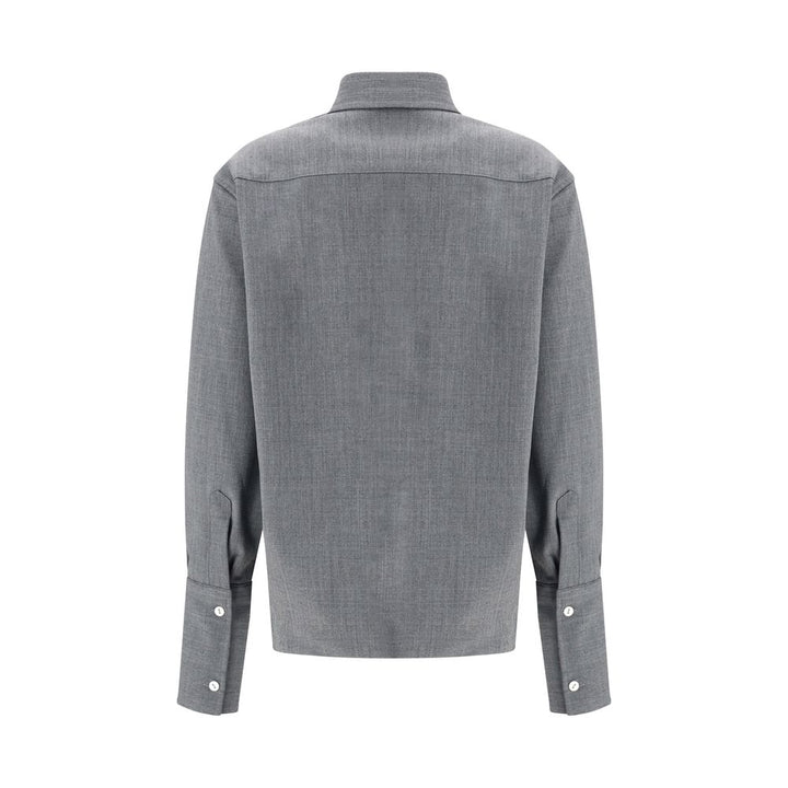 The Latest Gray Denim Shirt