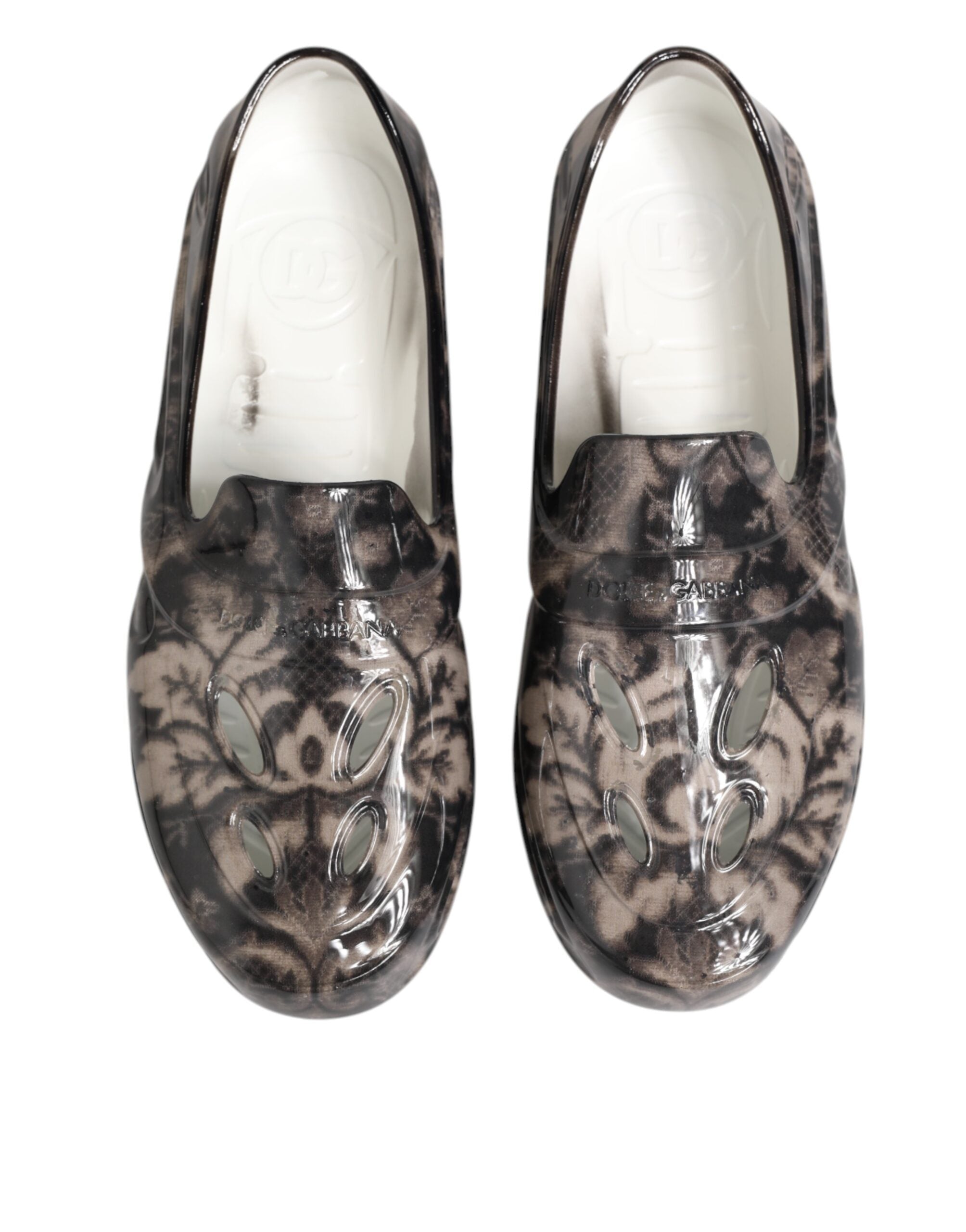 Dolce & Gabbana Multicolor Rubber Low Top Men Sneakers Shoes
