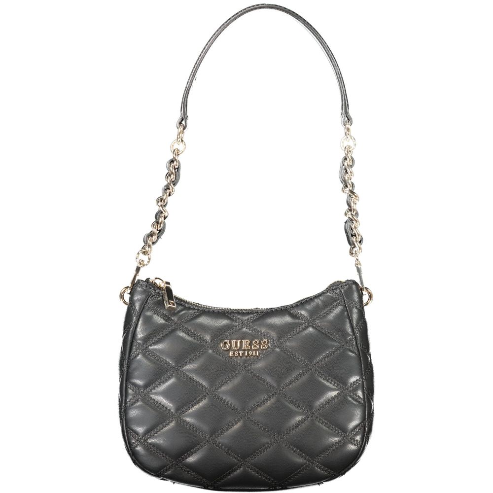 Guess Jeans Black Polyurethane Women Handbag