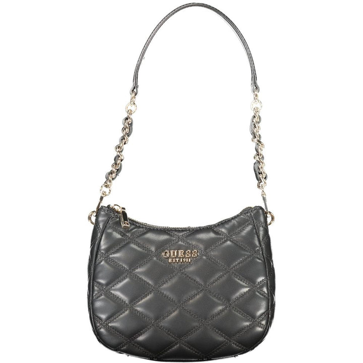 Guess Jeans Black Polyurethane Women Handbag