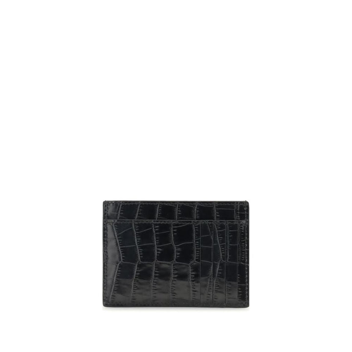 Tom Ford Black Calf Leather Bos Taurus Wallet
