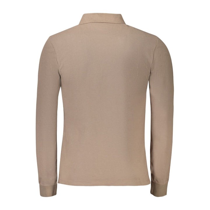 Timberland Marrone Cotton Men Polo Shirt