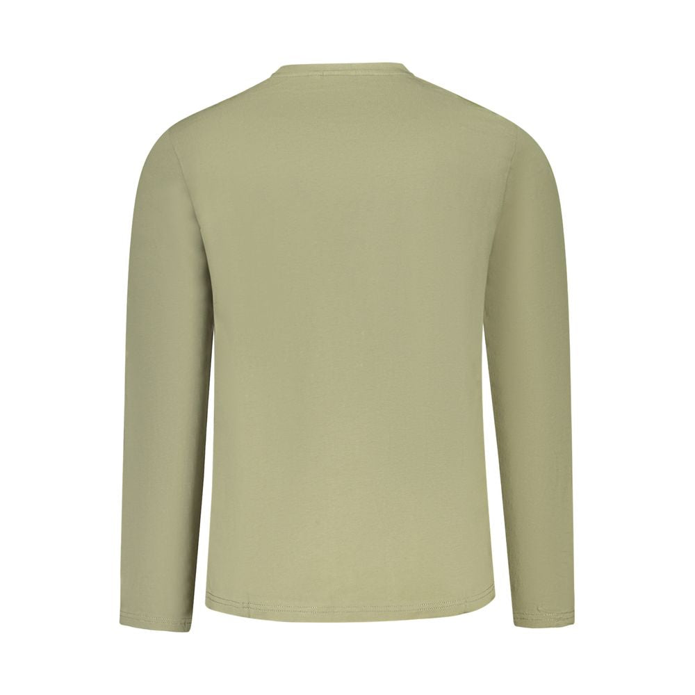 Napapijri Verde Cotton Men T-Shirt