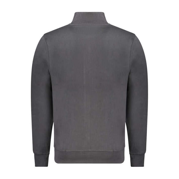 North Sails Black Cotton Men's Sweatshirt