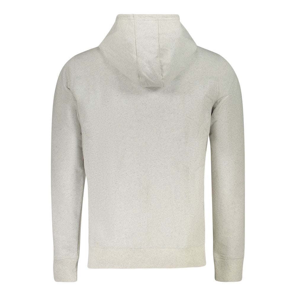 Accademia Militare Grigio Cotton Men's Hooded Sweatshirt