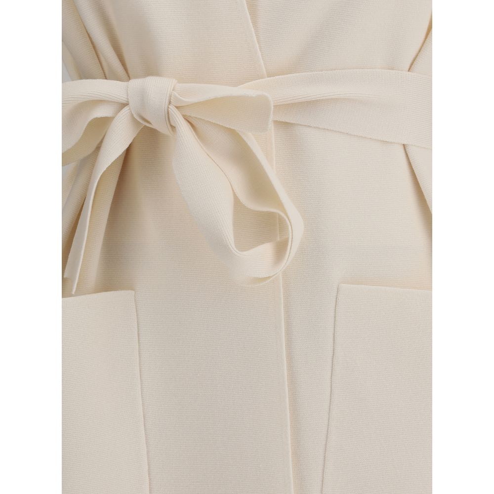 Max Mara Beige Viscose Coat