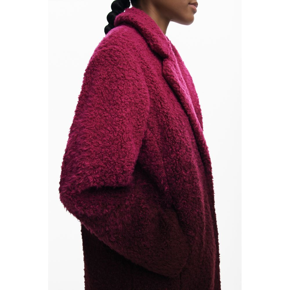 Desigual Rosa Acrilico Donna Giacca