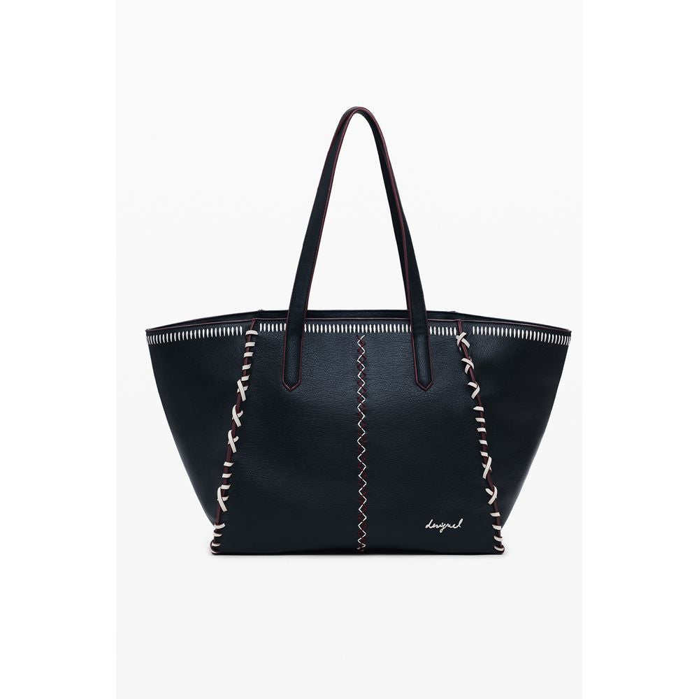 Desigual Black Polyurethane Women Shoulder Bag