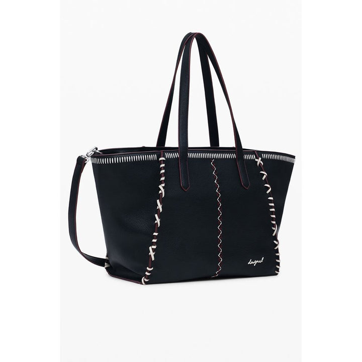 Desigual Black Polyurethane Women Shoulder Bag
