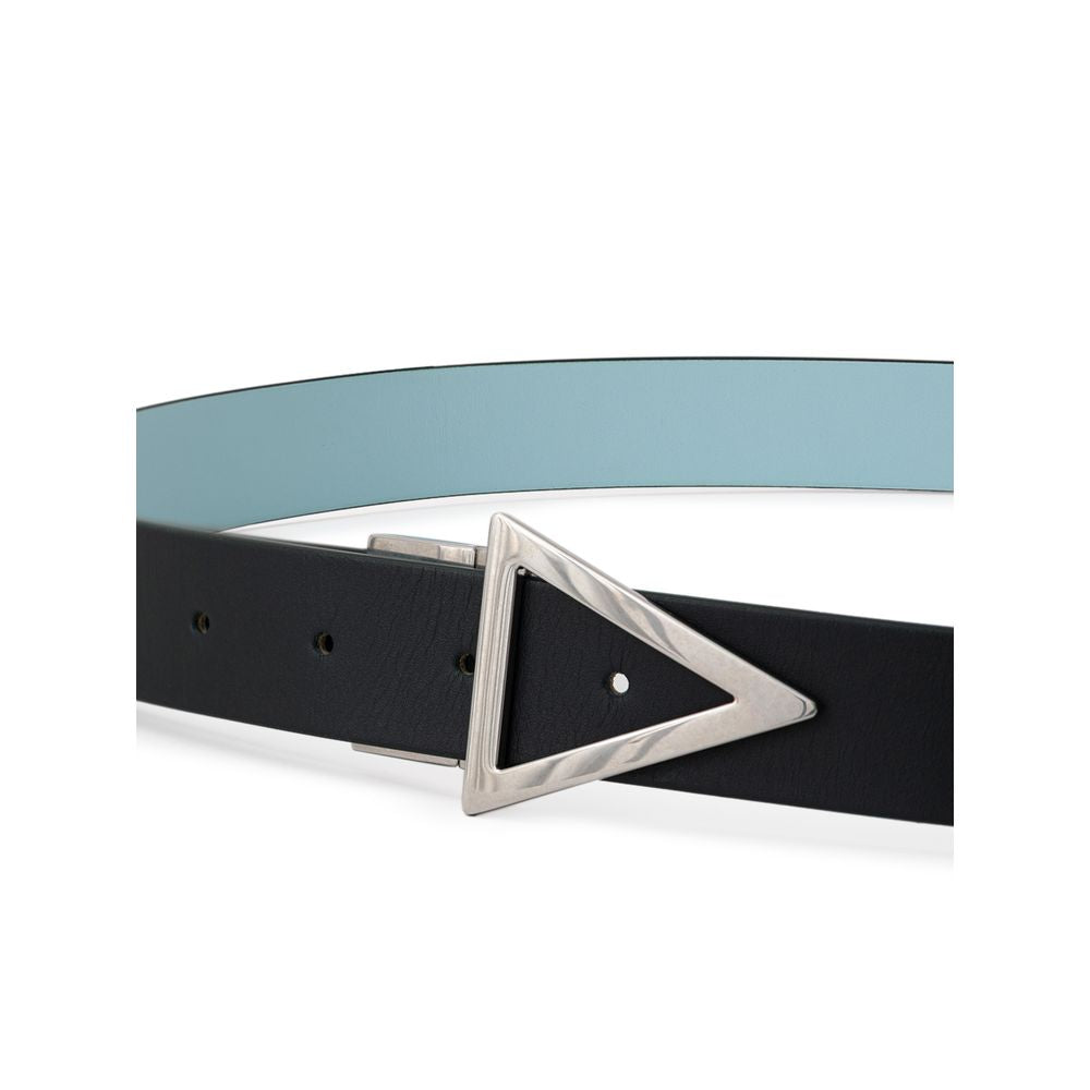 Bottega Veneta Green Leather Regular Belt