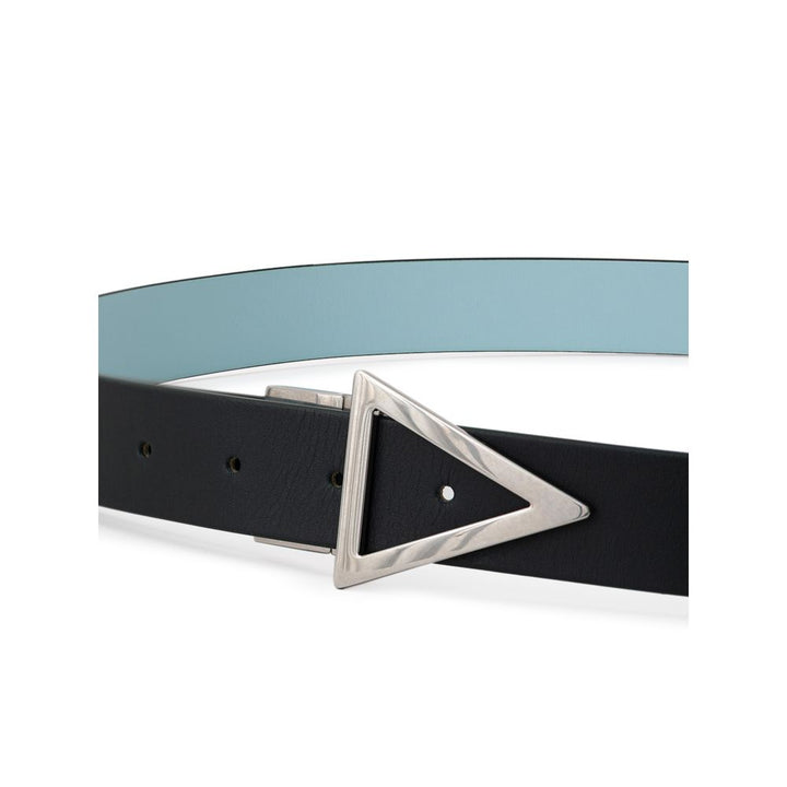 Bottega Veneta Green Leather Regular Belt