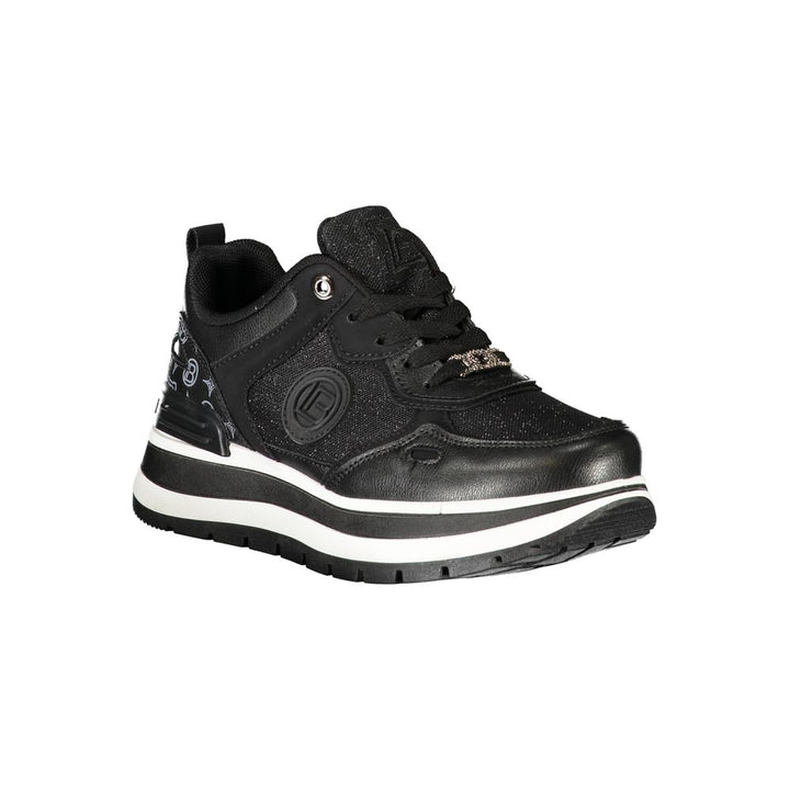 Laura Biagiotti Black Polyester Women Sneaker