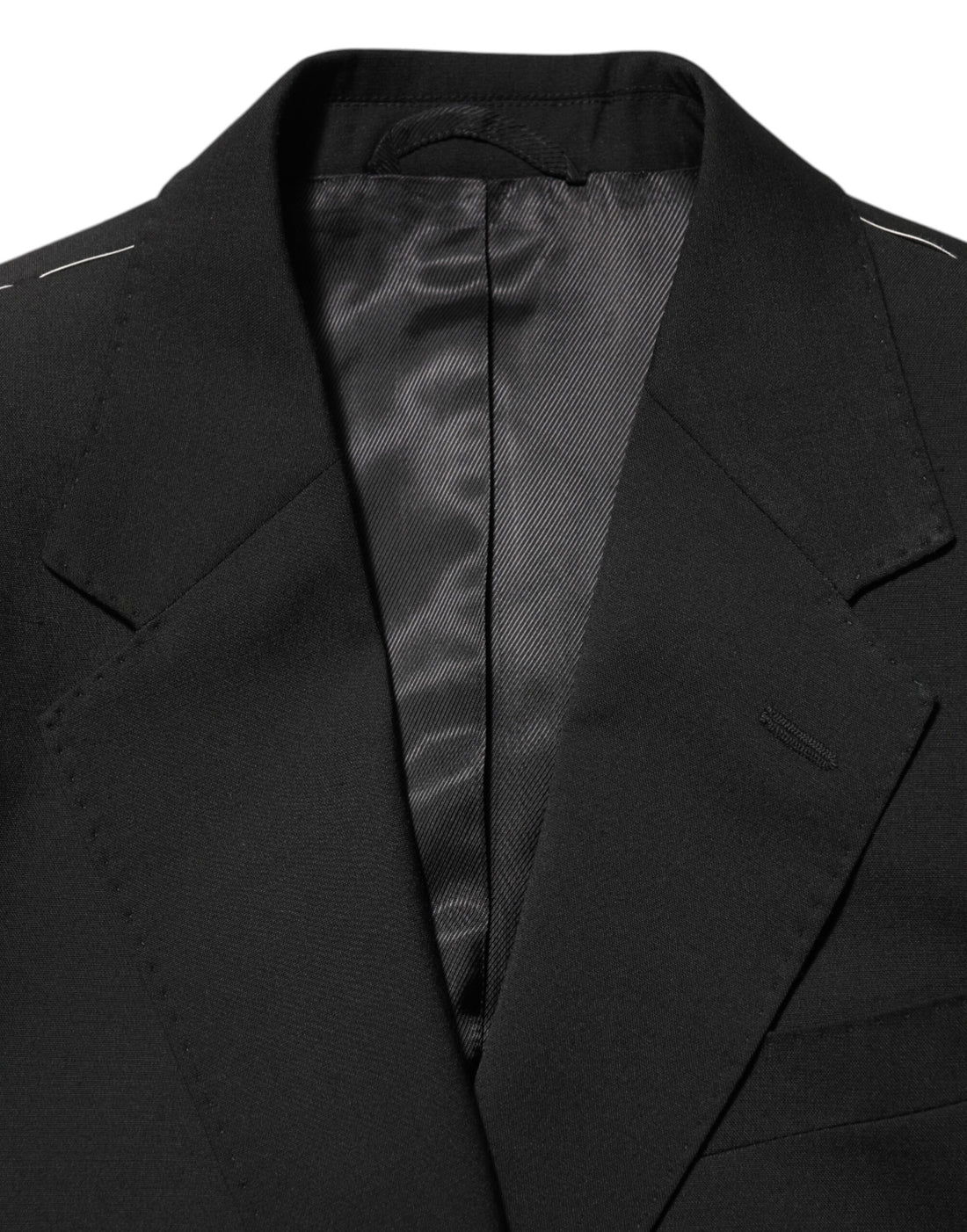 Dolce & Gabbana Black STAFF 2 Buttons Suit Jacket Blazer
