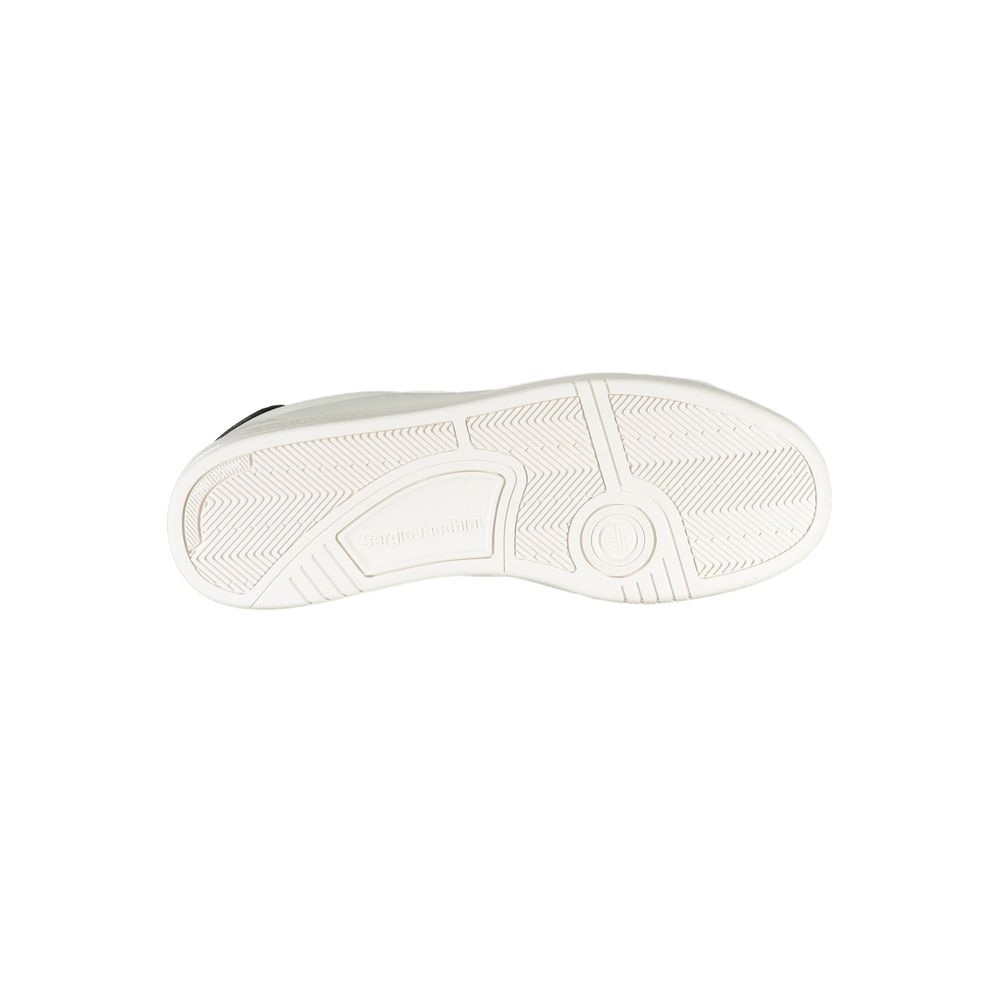 Sergio Tacchini Bianco Polyurethane Men Sneaker