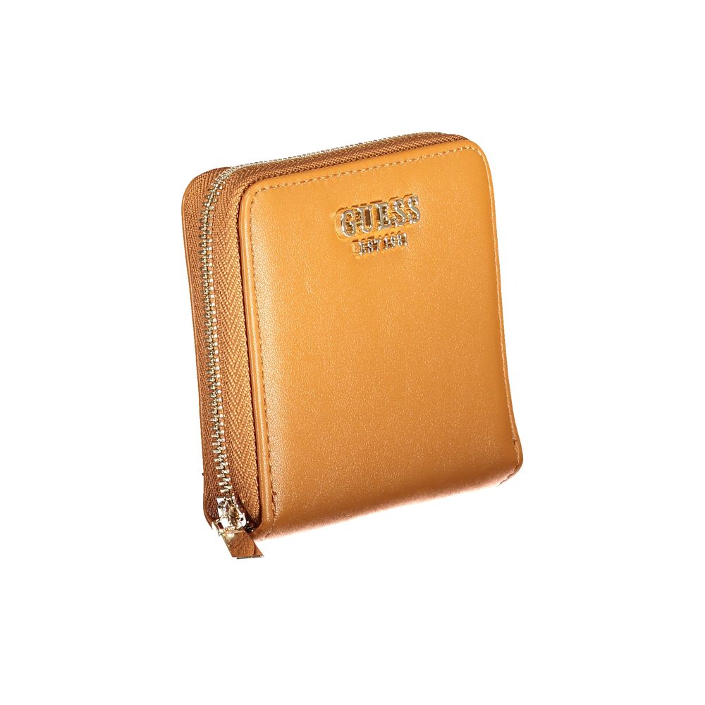 Guess Jeans Marrone Poliuretano Women Wallet
