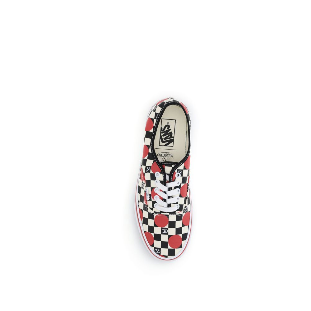 Valentino Garavani Multicolor Cotton Low Top Sneakers
