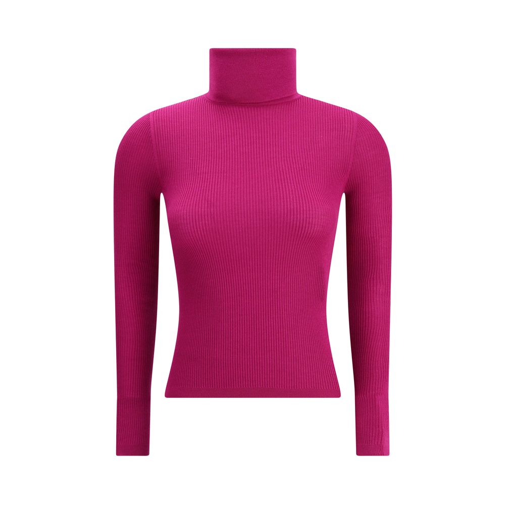 Saint Laurent Multicolor Wool Turtleneck