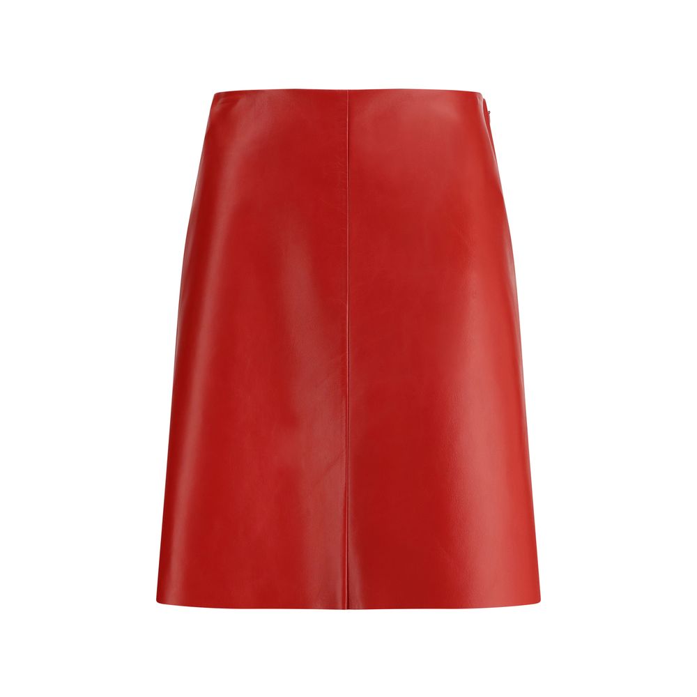 Miu Miu Multicolor Lamb Ovis Aries Aries Long Skirt