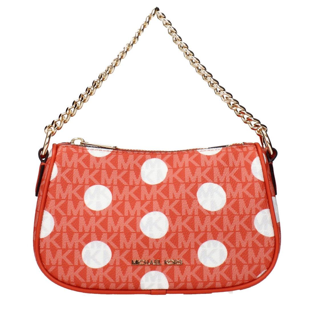 Michael Kors Red Fabric Handbag