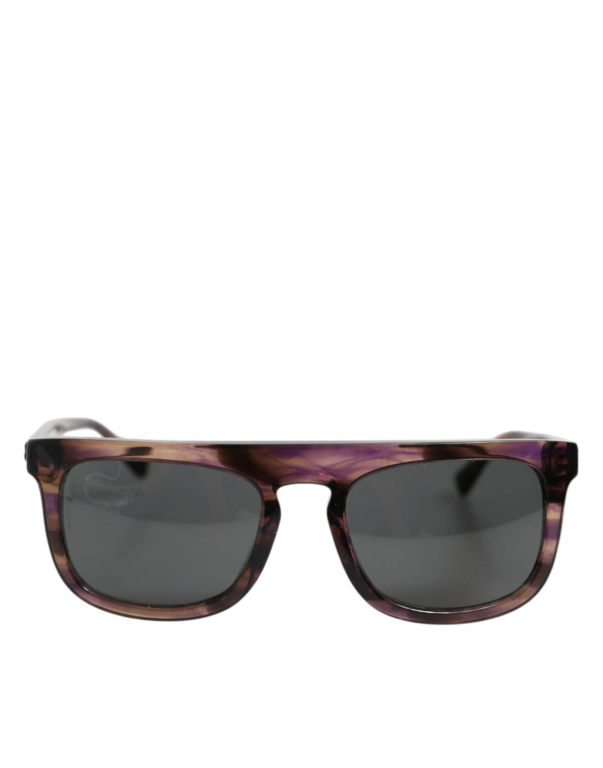 Dolce & Gabbana DG4390F Havana Full Rim Acetate Round Lenses Sunglasses