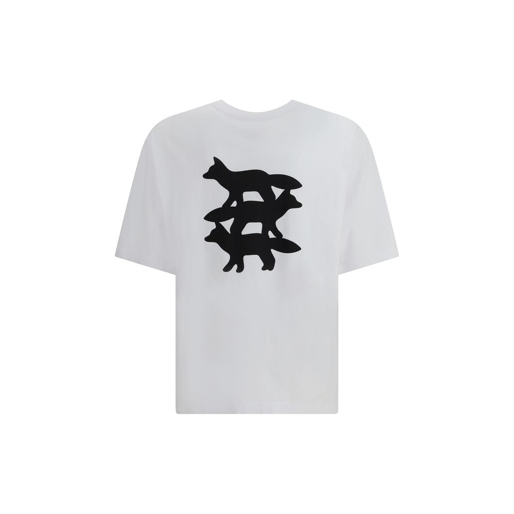 Maison Kitsuné White Cotton Clothing