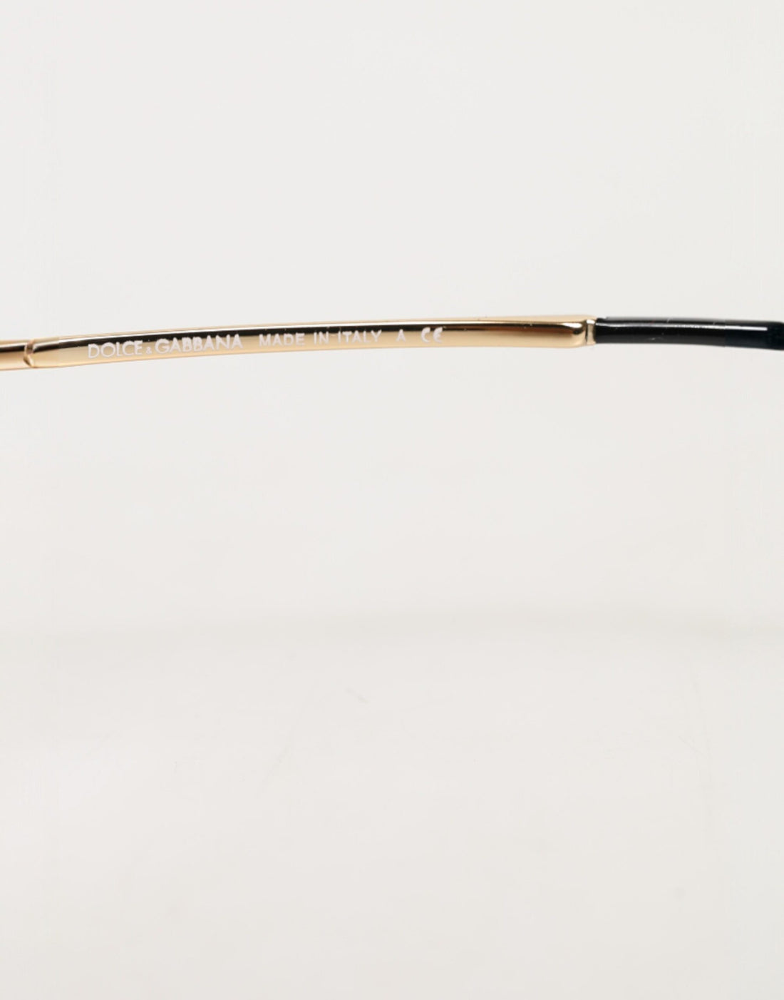 Dolce & Gabbana Black Acetate Cat Eye Frame Eyeglass Reading Glass