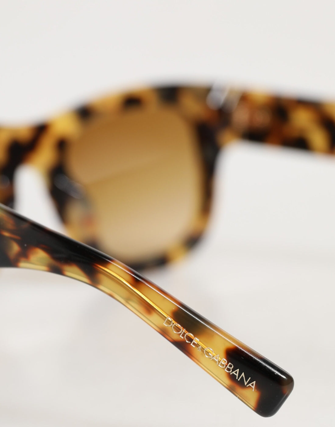 Dolce & Gabbana DG4379F White Tortoiseshell Gradient Shades Sunglasses