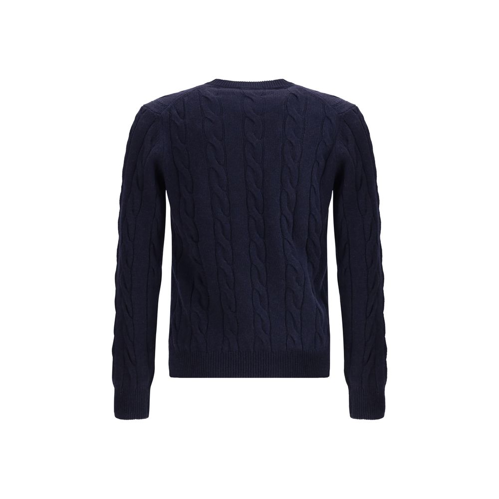 Aragona Cashmere Blue Cashmere Sweater
