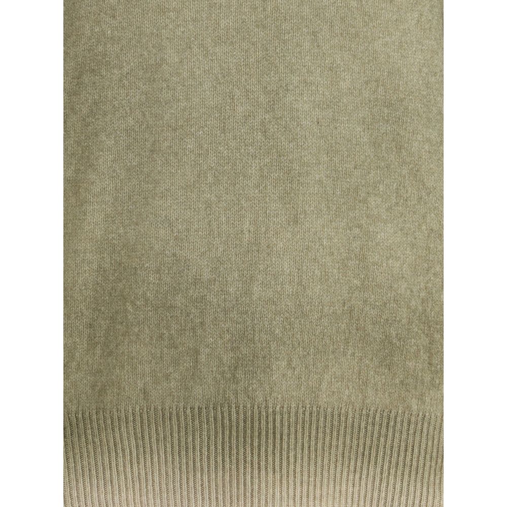 Aragona Cashmere Bicolor Cashmere Sweatshirt