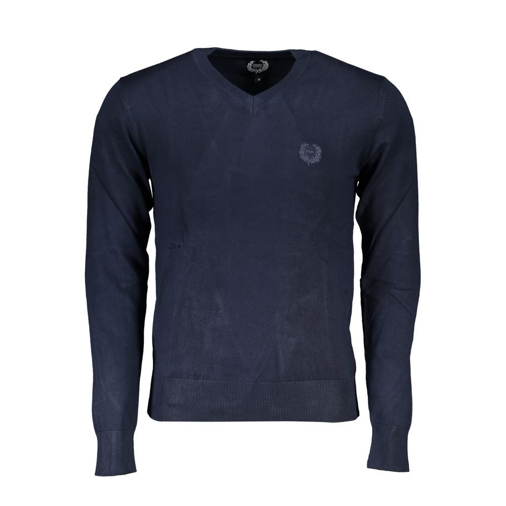Gianmarco Venturi Blu Viscosa Uomo Maglia