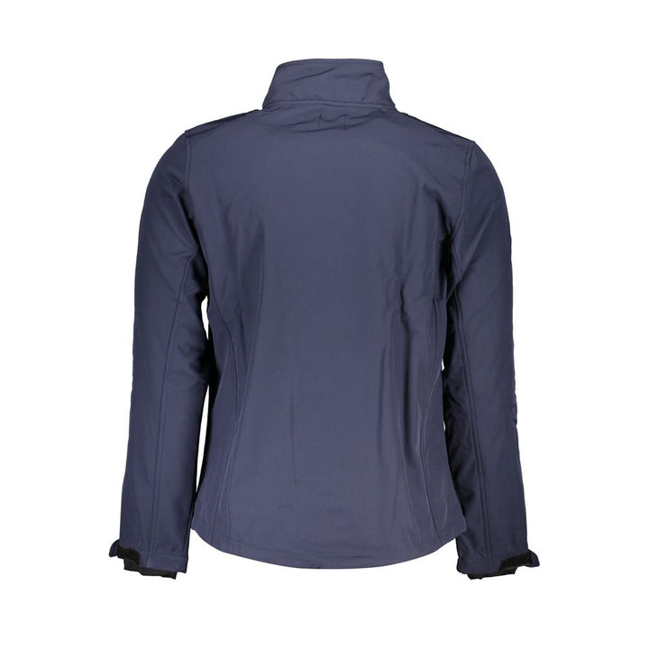 Gianmarco Venturi Blu Polyester Men's Jacket