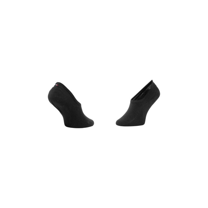Tommy Hilfiger Black Cotton Socks