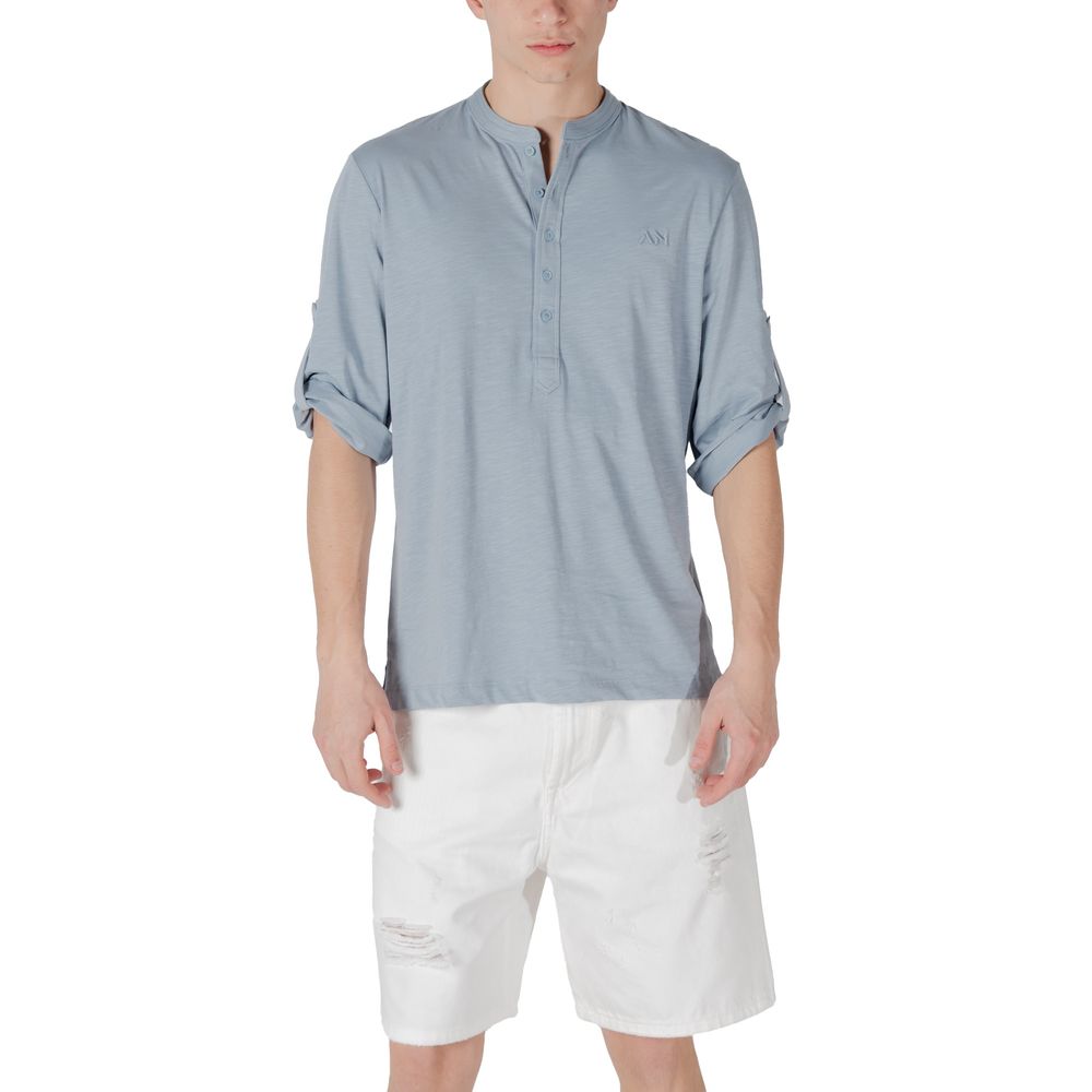 Antony Morato Blue Denim Shirt