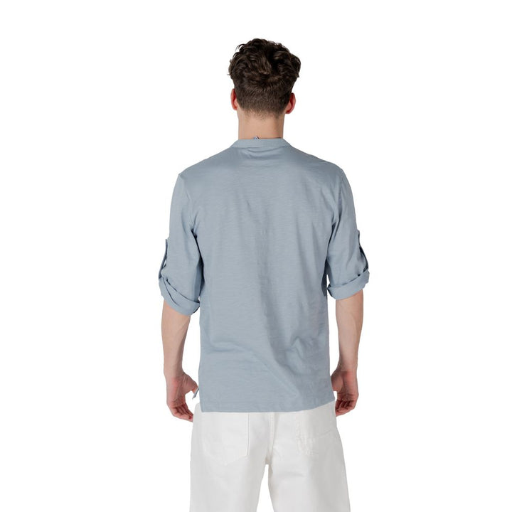 Antony Morato Blue Denim Shirt