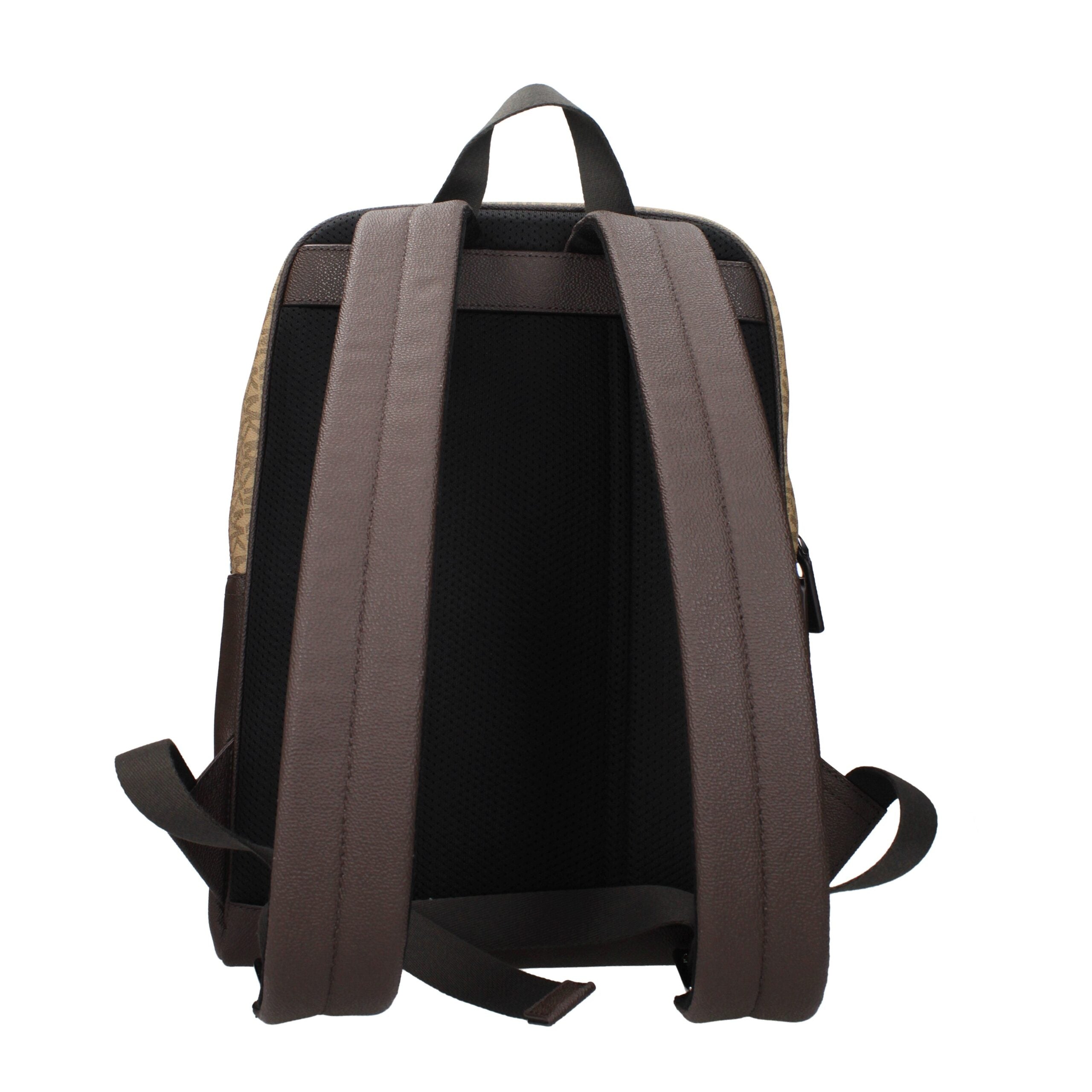 Michael Kors Brown Fabric Backpack