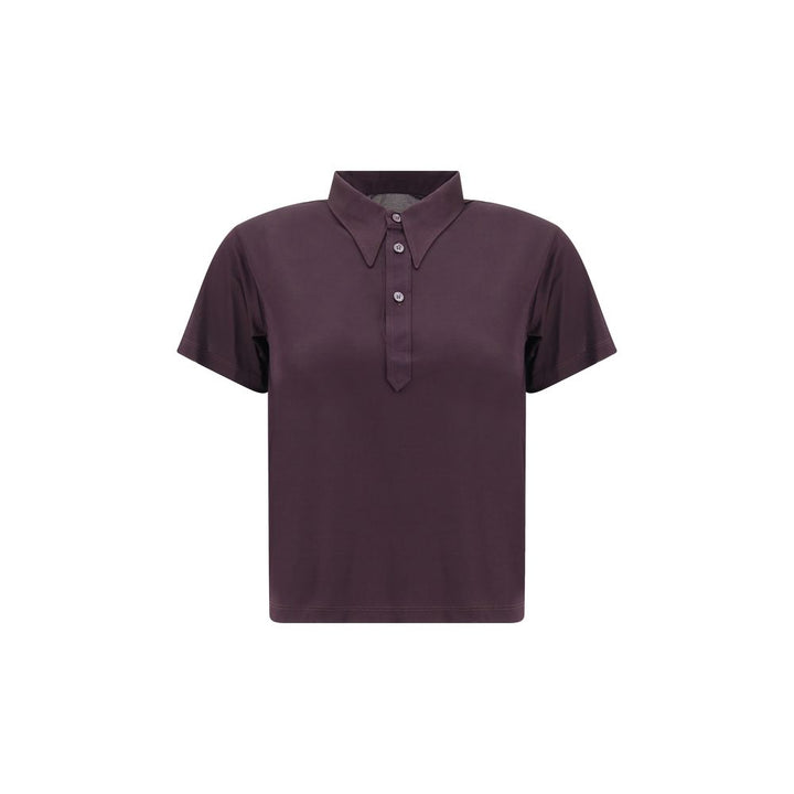 Maison Margiela Multicolor Viscose Polo Shirt