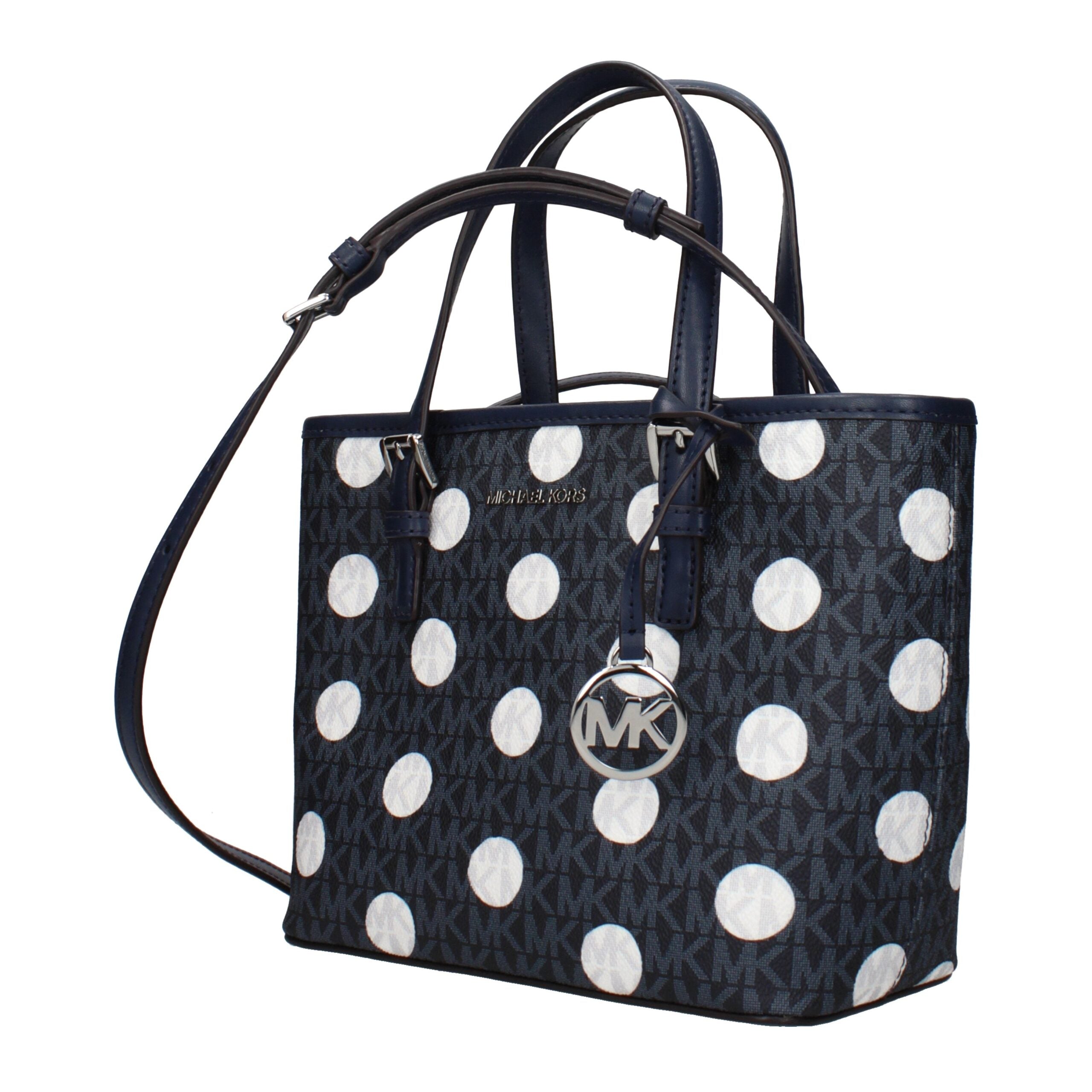 Michael Kors Blue Fabric Handbag