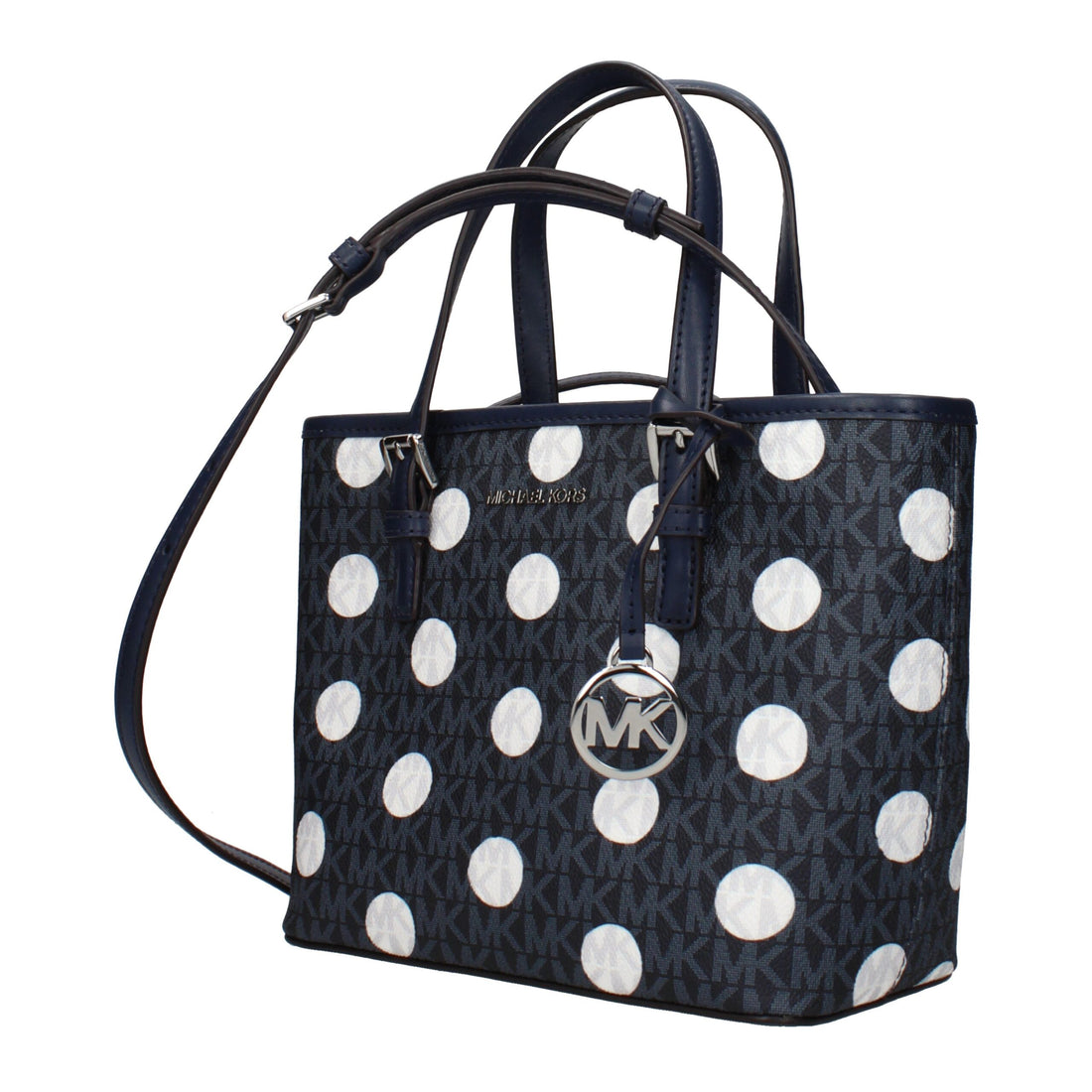 Michael Kors Blue Fabric Handbag