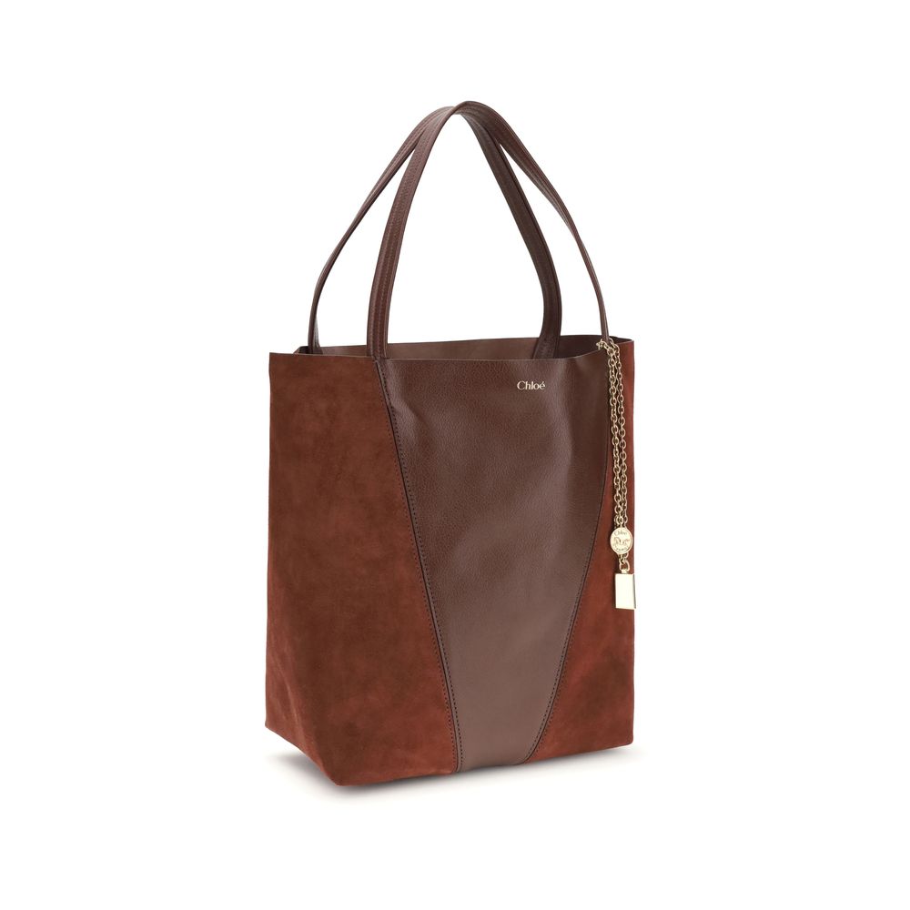 Chloé Brown Leather Shoulder Bag