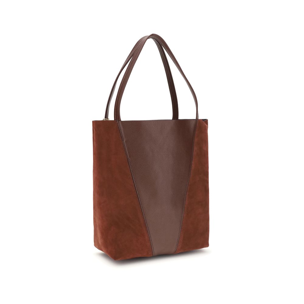 Chloé Brown Leather Shoulder Bag