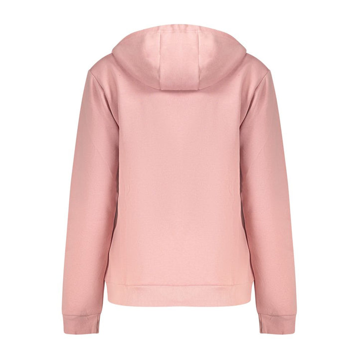 Norway 1963 Rosa Cotton Women Sweatshirt with Zip and Pockets