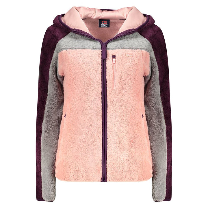 Norway 1963 Rosa Polyester Women Sweatshirt