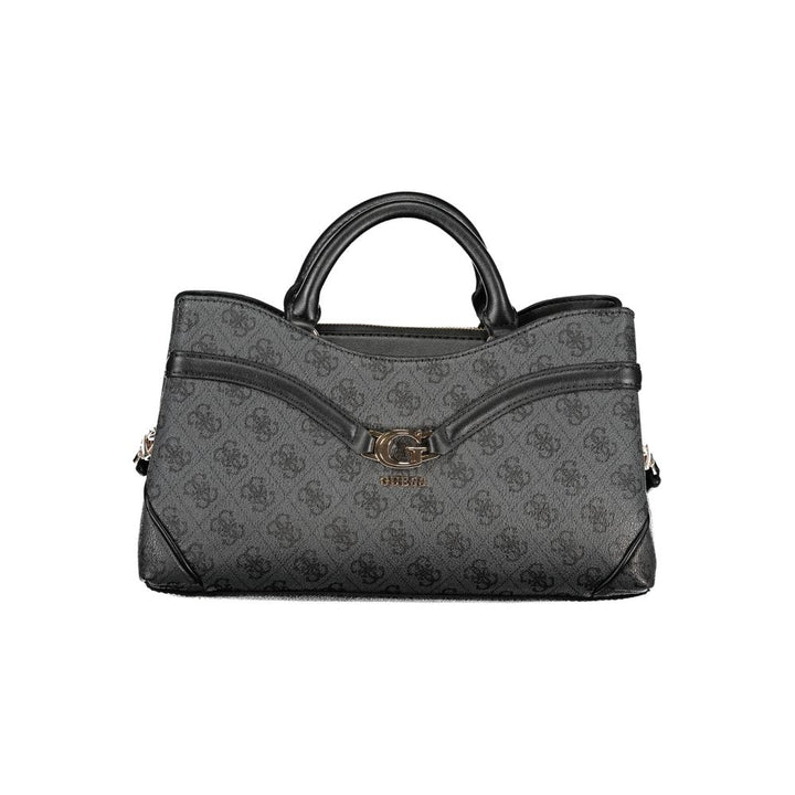 Guess Jeans Black Polyurethane Women's Handbag