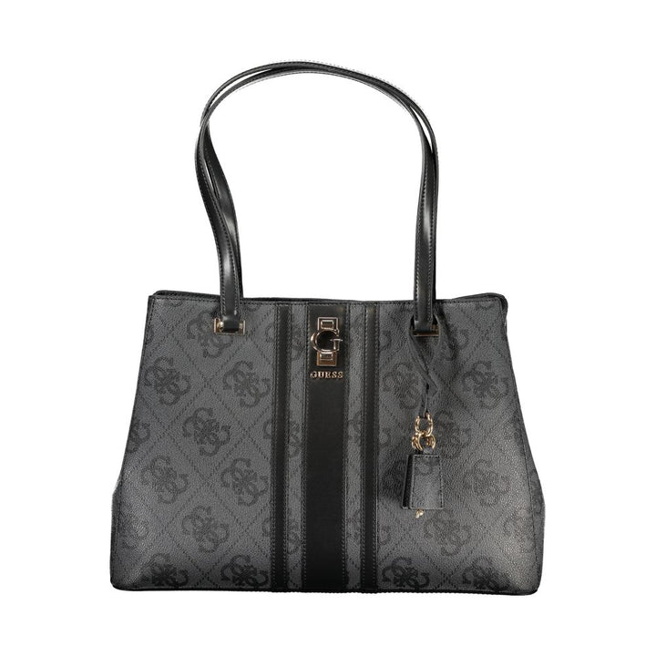 Guess Jeans Black Polyurethane Women Handbag
