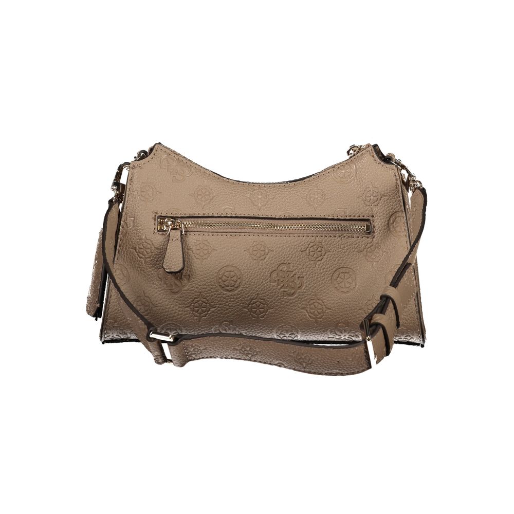 Guess Jeans Beige Polyurethane Women's Crossbody Bag
