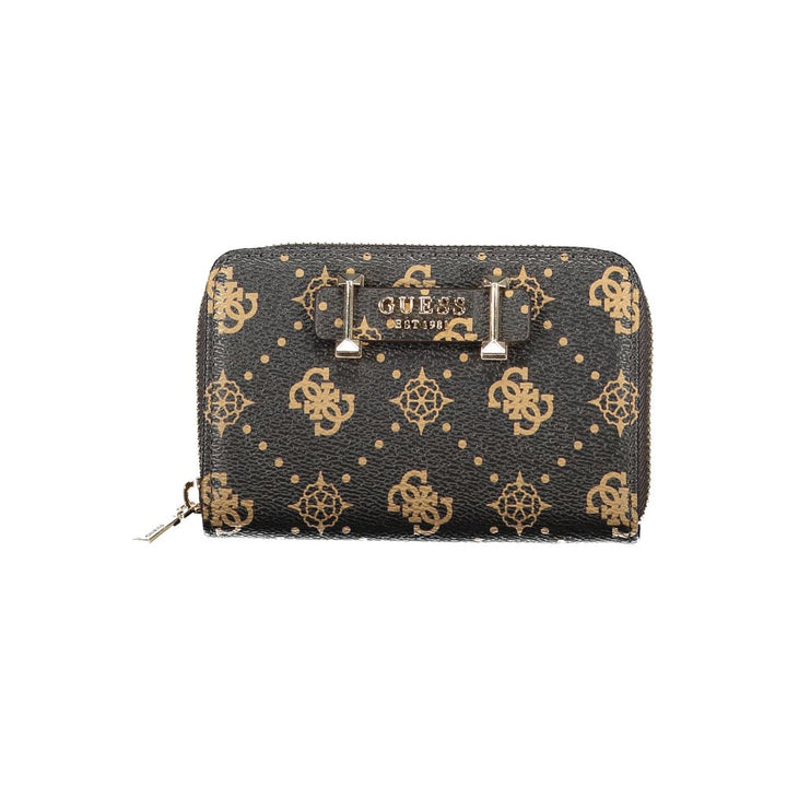 Guess Jeans Marrone Poliuretano Women Wallet